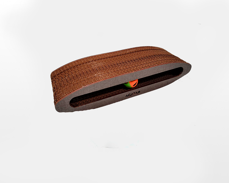 Rascador Carton c/ Pelota