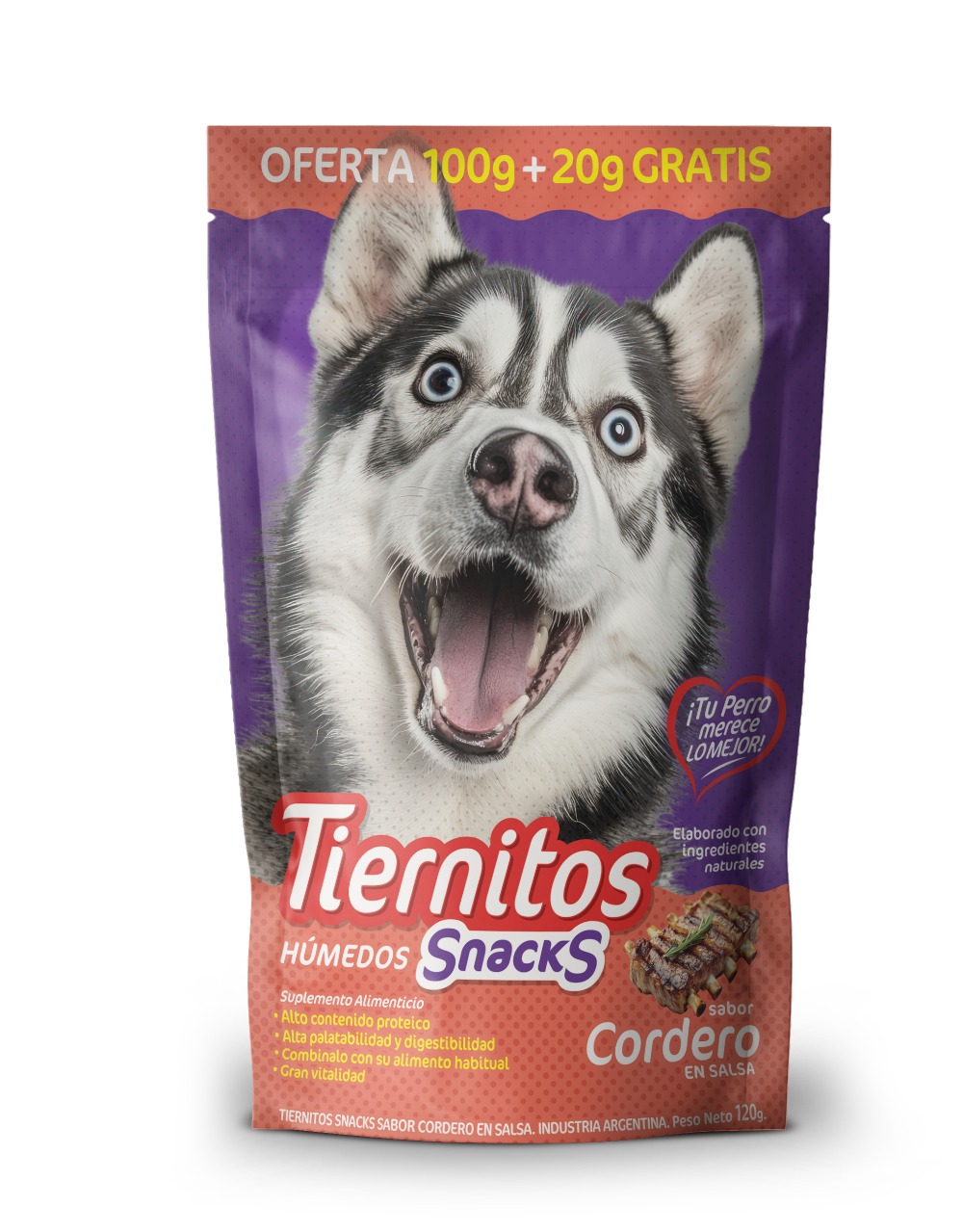 Pouch Cordero x 100grs