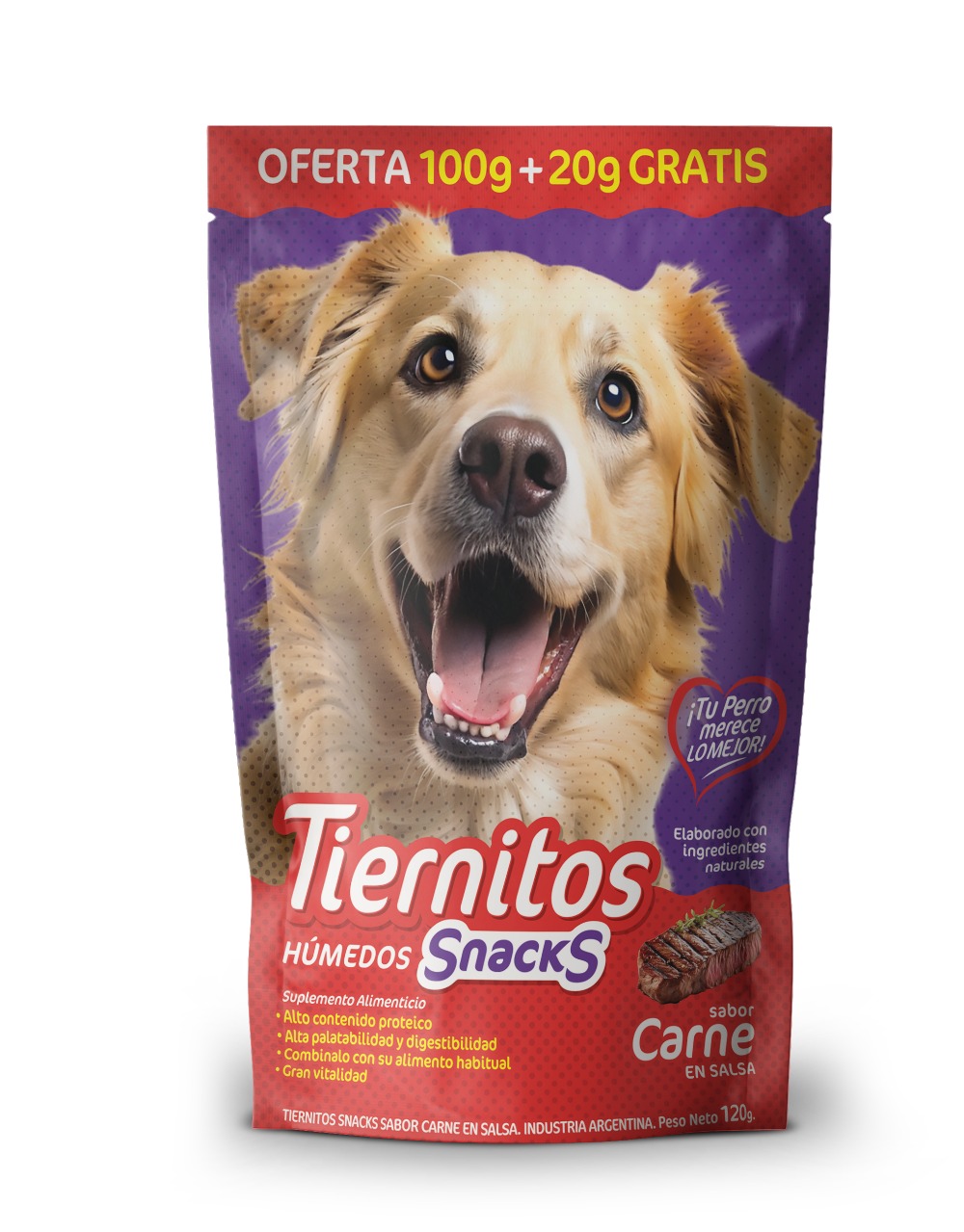 Pouch Carne x 100grs